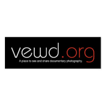 Cartão do fotógrafo dos meios de Vewd - magro Cartoes De Visitas
