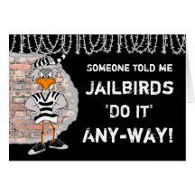 Cartão do Jailbird