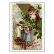Cartão do natal vintage