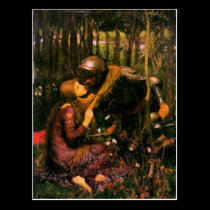 Cartão do Pre-Raphaelite por John William Waterhou cartões postais