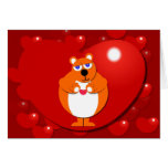 Cartão do URSO do CORAÇÃO