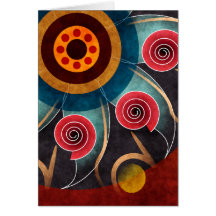 Cartão floral da arte do vetor do abstrato da cor