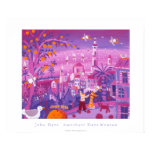 Cartaz da arte: Dias Amethyst e gaivotas, Menton posters