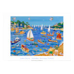 Cartaz da arte: Domingo que navega Fowey pelo tint posters