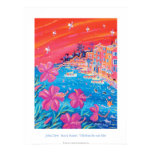 Cartaz da arte: Por do sol picante, Villefranche-s posters