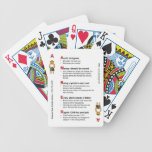 CARTÕES AMBARINOS BARALHO DE CARTAS