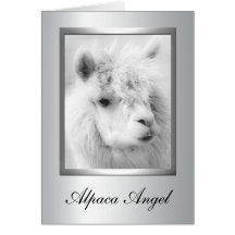 Cartões da alpaca