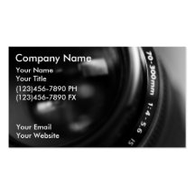 Cartões de visitas da fotografia