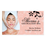 Cartões de visitas do Aesthetician