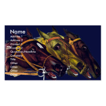 Cartões de visitas EQUESTRES