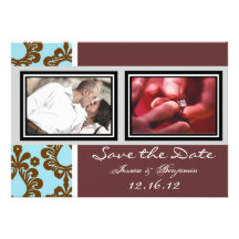 Cartões salve a data bonitos do casamento vintage convite personalizados