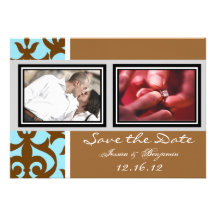 Cartões salve a data bonitos do casamento vintage convite personalizados