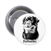 Carvão vegetal de Rottweiler - botão Botons