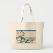 Casa de chá Koishikawa de Hokusai Bolsas Para Compras