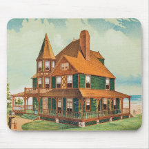 Casa Mousepad do Victorian