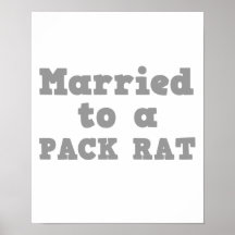 CASADO A UM RATO DE BLOCO POSTER