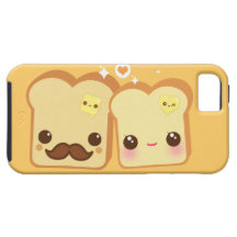 Casal bonito dos brindes de Kawaii Capa iPhone 5