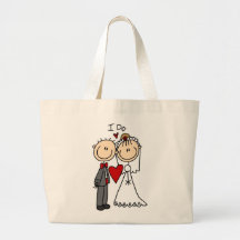 Casal Wedding eu faço t-shirt e presentes Bolsas De Lona