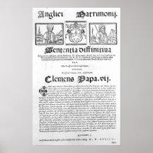 Casamento de Henry VIII e de Catarina de Aragão Impressão