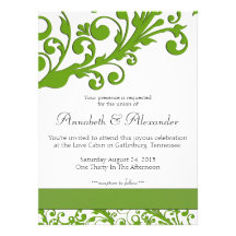 Casamento floral verde elegante convites personalizado