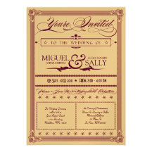 Casamento metálico do roxo & do ouro DIY Convite Personalizados