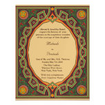 Casamento ou convite asiático Hindu muçulmano de M