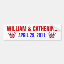 Casamento real de William & de Catherine Adesivos