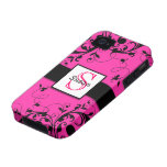 Case mate floral do iPhone 4 dos redemoinhos do pr