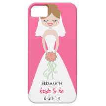 Case mate personalizada do iPhone 5 da noiva mal l Capas iPhone 5