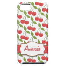 Case mate Tough™ do iPhone 5 das cerejas doces Capa De iPhone 5 Case-Mate