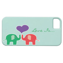 Caso afortunado do iPhone 5 do elefante Capas iPhone 5