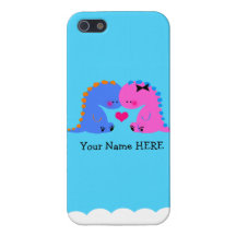 CASO bonito do caso RAWR de Iphone 5 do dinossauro