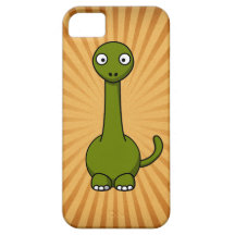 Caso bonito do iPhone 5 do dinossauro do bebê Capas iPhone 5