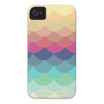 Caso brilhante do iPhone 4/4S do teste padrão do v iPhone 4 Capas