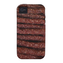 caso da impressão do iPhone 4 das salsichas