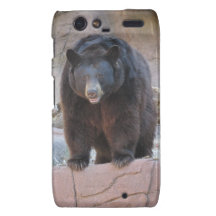Caso de Droid Razr do urso preto Droid RAZR Capas