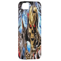 Caso de esqueleto do iPhone 5 do guerreiro Capas iPhone 5 Case-Mate