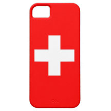 Caso de IPhone 5 com a bandeira da suiça Capa De iPhone 5 Case-Mate