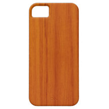 Caso de madeira lustrado de IPhone 5 do teste padr iPhone 5 Capas