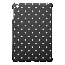 caso do iPad das bolinhas do 50 mini - preto e bra
