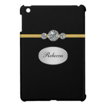 Caso do iPad de Bling do diamante mini