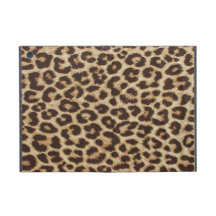 Caso do iPad do impressão do leopardo mini