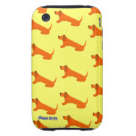 Caso do iPhone 3G/3GS da arte: Cão de salsicha capas casemate