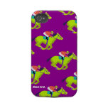 Caso do iPhone 4/4S da arte: Corrida de cavalos capas casemate