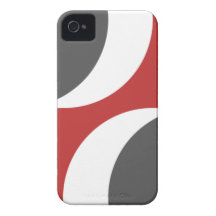Caso do iPhone 4/4S da torção do laço Capa De iPhone 4 Case-Mate