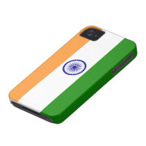 Caso do iphone 4 da bandeira de India
