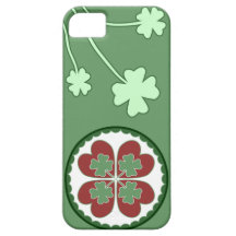 caso do iPhone 5 - afortunado no Hex do amor iPhone 5 Capas