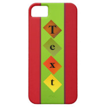 caso do iPhone 5 - caixas de texto - limão e verme iPhone 5 Capa