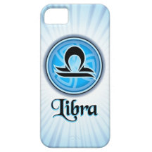 Caso do iPhone 5 da astrologia do Libra Capa De iPhone 5 Case-Mate