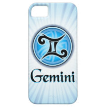 Caso do iPhone 5 da astrologia dos Gêmeos Capa De iPhone 5 Case-Mate